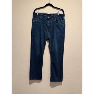 Robert Graham Jeans Classic Straight Fit Sz 35 Denim Designer Luxury 1992